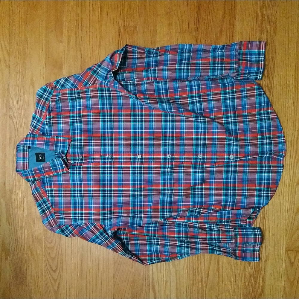 Hugo Boss men's casual shirt